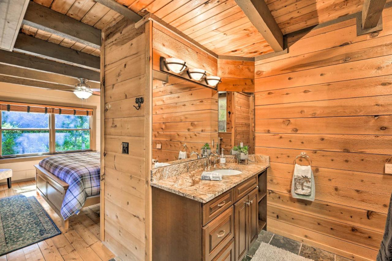 Dog-Friendly Cabin, 9 Mi To Sugar Mountain Resort 班纳埃尔克 外观 照片
