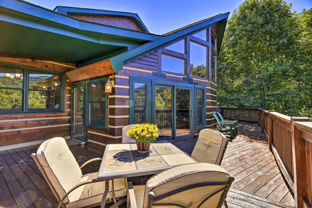 Dog-Friendly Cabin, 9 Mi To Sugar Mountain Resort 班纳埃尔克 外观 照片